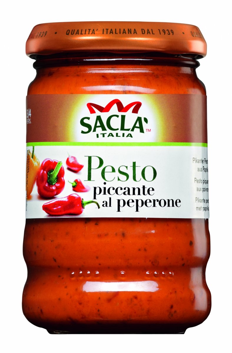 Sos Pesto Ostra Papryka Chilli (190g) - idealny wybór dla osób, które lubią pikantne smaki.