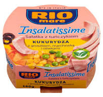 Sałatka Rio Mare Insalatissime (160g) - sałatka z tuńczykiem i fasolą. Bogata w białko, Omega-3 i błonnik. Gotowa do jedzenia.
