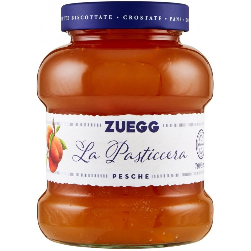 Konfitura Zuegg - doskonały wybór dla miłośników słodkich i aromatycznych dżemów. Idealna konsystencja, naturalny smak dojrzałych brzoskwiń.