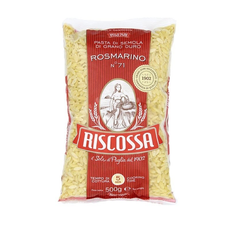 Makaron Riscossa Rosmarino - produkt, który łączy w sobie wysoką jakość, doskonały smak i oryginalny wygląd.