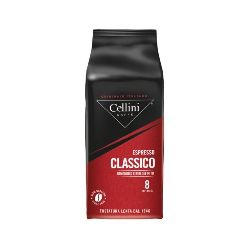 Kawa Classico, 70% Arabika, 30% Robusta - doskonała kawa dla osób, które szukają bogatego smaku i zrównoważonej kwaskowości.