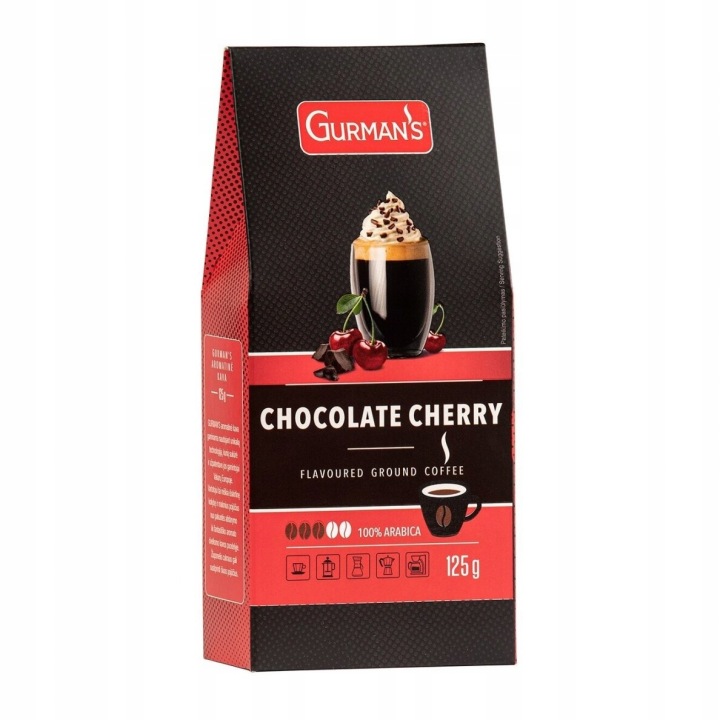 KAWA MIELONA AROMATYZOWANA CHOCOLATE CHERRY 125G